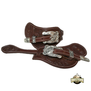 Sarkantyúszíj Hansen Silver "Galopp" csattal és véggel